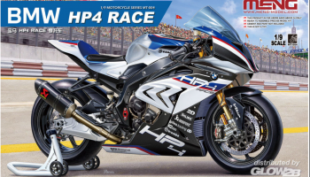 SLEVA 750Kč 27% DISCOUNT  BMW HP4 RACE in 1:9 - Meng