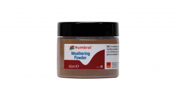 Humbrol Weathering Powder Dark Rust AV0019 - pigment pro efekty 45ml