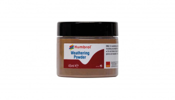 Humbrol Weathering Powder Light Rust AV0018 - pigment pro efekty 45ml