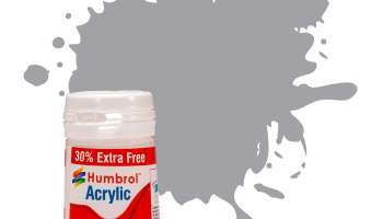 Humbrol barva akryl AB0040 - No 40 Pale Grey Gloss
