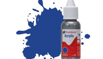 Humbrol barva akryl DB0025 - No 25 Blue - Matt - 14ml