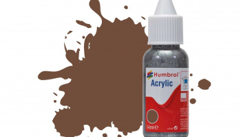 Humbrol barva akryl DB0098 - No 98 Chocolate Matt - 14ml