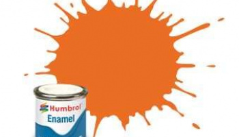 Humbrol barva email - No 18 Orange - Gloss - 14ml – Humbrol