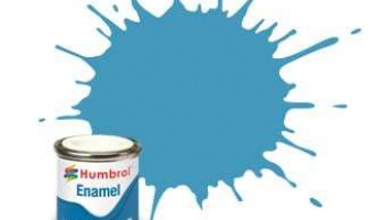 Humbrol barva email - No 89 Mid Blue - Matt - 14ml – Humbrol