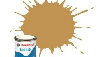 Humbrol barva email  - No 93 Desert Yellow - Matt - 14ml – Humbrol
