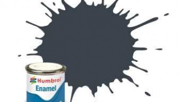 Humbrol barva email - No 32 Dark Grey - Matt - 14ml – Humbrol