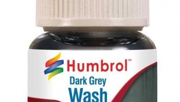 Humbrol barva email AV0204 - Wash - Dark Grey 28ml