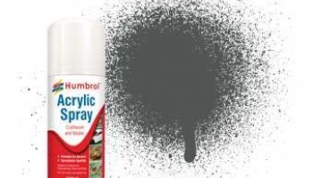 Humbrol sprej akryl AD6027 - No 27 Sea Grey - Matt - 150ml