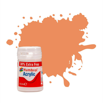 Humbrol barva akryl AB0061EP - No 61 Flesh Matt (+ 30% navíc zdarma)