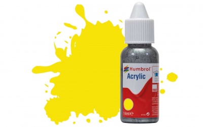 Humbrol barva akryl DB0099 - No 99 Lemon - Matt - 14ml