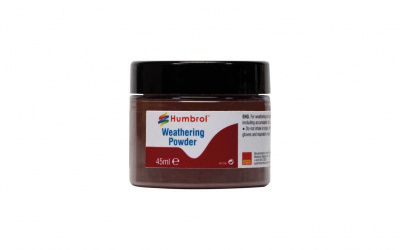 Humbrol Weathering Powder Dark Earth AV0017 - pigment pro efekty 45ml