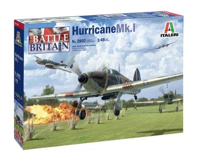 Hurricane MK. I (1:48) Model Kit 2802 - Italeri