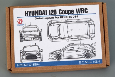 Hyundai I20 Coupe WRC  Detail-up Set For Belkits 014 1/24 - Hobby Design