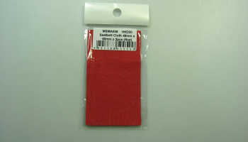 Seatbelt cloth 48mm x 80mm x 2pcs (Red) - MSM Creation