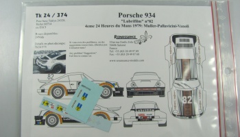 Porsche 934 Lubrifilm 4e LM 1979 - Renaissance