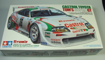 Toyota Supra Castrol Tom-s 1:24 - Tamiya