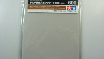 Sanding Sponge Sheet 600 - Tamiya
