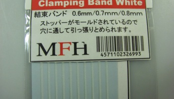 Clamping Band White - Model Factory Hiro