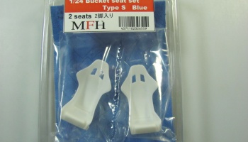 Bucket Seat Set Type S Blue - Model Factory Hiro