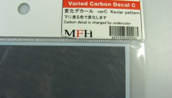 Varied Carbon Decal C - Model Factory Hiro