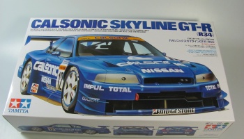 Calsonic Skyline GT-R (R34) 1/24 - Tamiya