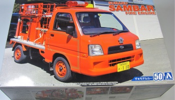 Subaru Sambar Fire Engine 1/24 - Aoshima