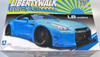 Nissan GT-R R35 LB Works - Aoshima