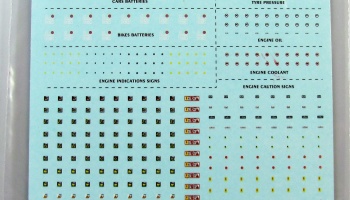 Engine Batery Labels - COLORADODECALS