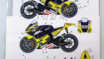 Yamaha YZR M1 Team Tech3 2008 Moto GP - Studio27