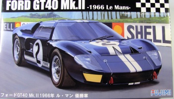 Ford GT40 Mk.II Le Mans Winner 1966 1/24 - Fujimi