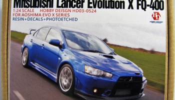 Mitsubishi Lancer EVO X FQ-400 for Aoshima - Hobby Design