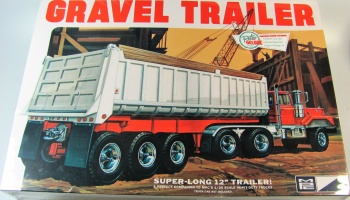 Axle Gravel Trailer 1/25 - MPC