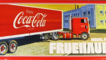 Fruehauf Van Model FB Coca Cola Trailer - AMT