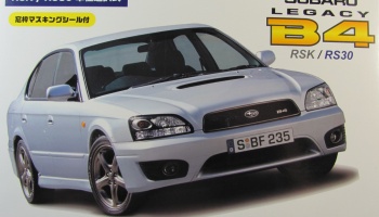Subaru Legacy B4 RSK/RS30 with Window Frame Masking Stickers 1/24 - Fujimi