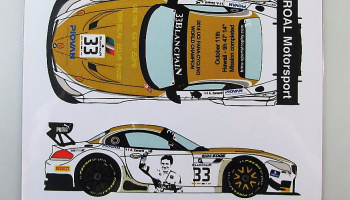 Decals GT3 Blancpain RACE PLATES NUMBERS CHIFFRES 1:43 1:32 1:24 Scalextric 