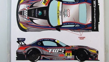 BMW Z4 GT3 #60 SGT 2014 - Racing Decals 43