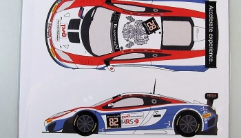 Mclaren MP4/12C GT3 #82 Spa 24h 2014 - Racing Decals 43