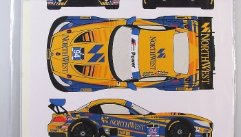 BMW Z4 GT3 #94 Rolex 24h Daytona 2014 - Racing Decals 43