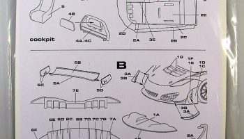 Decal Carbon Fiber McLaren MP4/12c GT3 for Fujimi - Racing Decals 43