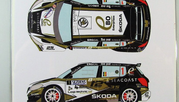 Skoda Fabia S2000 #1 Rally 2015 - Racing Decals 43