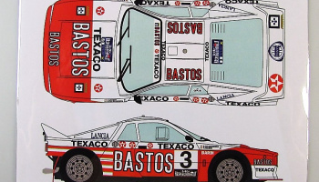Lancia 037 Bastos #3 Rally Van Haspenqouw 1985 - Racing Decals 43