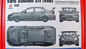 600,-Kč SLEVA (13% DISCOUNT) Varis Subaru STi Full Detail Kit - Hobby Design