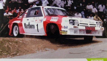 Opel Manta Escuderia Drago Rallye - Decalcas