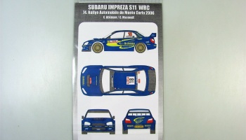 Subaru Impreza S11 WRC Rally Monte Carlo 2006 C.Atkinson - MF-Zone