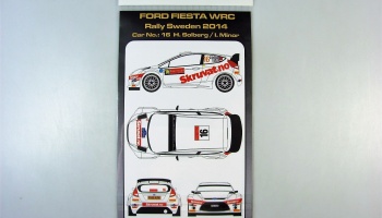 Ford Fiesta WRC Rally Sweden 2014- MF-Zone-SLEVA-SALE-10%-for BELKITS