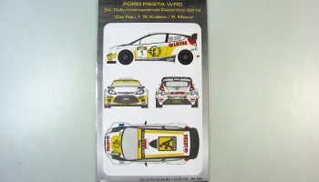 SLEVA 81,-Kč 21% DISCOUNT - Ford Fiesta WRC Rally Casentino 2014- MF-Zone