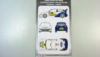 SLEVA  10% DISCOUNT - Ford Focus RS WRC 41. Rally RACC Catalunya 2005 1/24 - MF-Zone