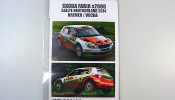 SLEVA 81,-Kč 21% DISCOUNT - Skoda Fabia S2000 Rally Deutschland 2014 - MF-Zone-SLEVA-SALE-10%