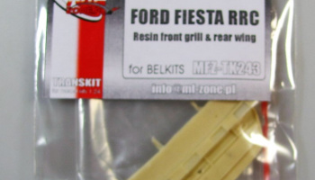 Ford Fiesta RRC Resin Front Grill, Rear Wing - MF-Zone