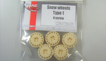 SLEVA 10% Discount -Snow Wheels Type 1 1/24 - MF-Zone